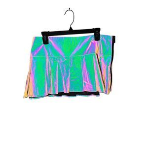 Dolls Kill Reflective Mini Skirt